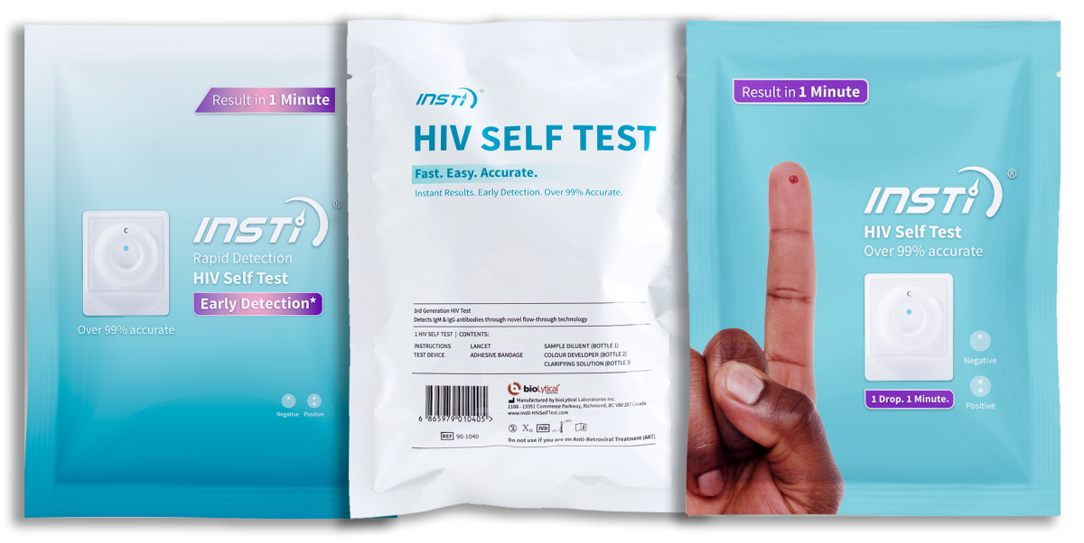 Insti Hiv Self Test Pouch Biolytical Laboratories 4878